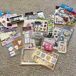 1 LB Stickers 3D Kids Holiday Wedding Outdoor Sayings Flowers Alphabet LOT